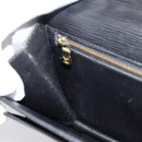 LOUIS VUITTON Epi Serie Dragonne Clutch Bag Black Noir M52612 LV Auth 202460-19