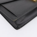 LOUIS VUITTON Epi Serie Dragonne Clutch Bag Black Noir M52612 LV Auth 202460-9