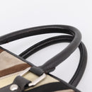 LOUIS VUITTON Kabainsbruck Hand Bag Suede Brown Silver M95245 LV Auth 202462A-8