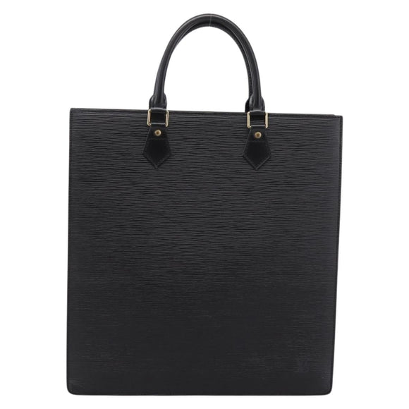 LOUIS VUITTON Epi Sac Plat Hand Bag Black M59082 LV Auth 202463