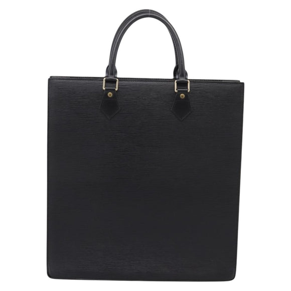 LOUIS VUITTON Epi Sac Plat Hand Bag Black M59082 LV Auth 202463