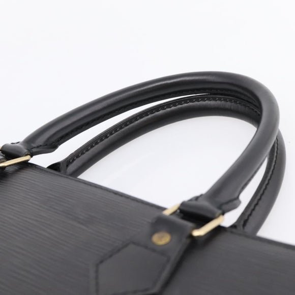 LOUIS VUITTON Epi Sac Plat Hand Bag Black M59082 LV Auth 202463