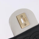 CHANEL Matelasse Chain Shoulder Bag Lamb Skin Black Gold CC Auth 202464SAM-21