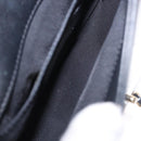 CHANEL Matelasse Chain Shoulder Bag Lamb Skin Black Gold CC Auth 202464SAM-11