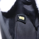 CHANEL Matelasse Chain Shoulder Bag Lamb Skin Black Gold CC Auth 202464SAM-12