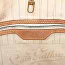 LOUIS VUITTON Damier Azur Neverfull MM Tote Bag N41605 LV Auth 202468-19