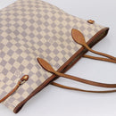 LOUIS VUITTON Damier Azur Neverfull MM Tote Bag N41605 LV Auth 202468-6