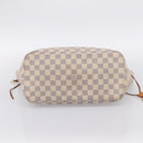LOUIS VUITTON Damier Azur Neverfull MM Tote Bag N41605 LV Auth 202468-5