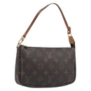 LOUIS VUITTON Monogram Pochette Accessoires Pouch M51980 LV Auth 202469-1