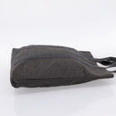 HERMES Her Line Cabas Tote Bag Canvas Gray Silver Auth 202470-4