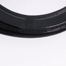 Salvatore Ferragamo Vala Hand Bag Suede 2way Black Gold Auth 202471-8