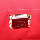 Christian Louboutin Shoulder Bag Patent leather White Silver Auth 202472A-11
