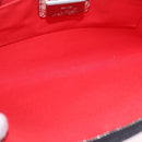 Christian Louboutin Shoulder Bag Patent leather White Silver Auth 202472A-12
