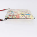 Christian Louboutin Shoulder Bag Patent leather White Silver Auth 202472A-5