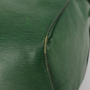 LOUIS VUITTON Epi Keepall 55 Boston Bag Green M42954 LV Auth 202475-8