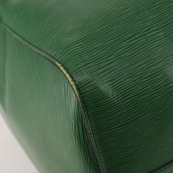 LOUIS VUITTON Epi Keepall 55 Boston Bag Green M42954 LV Auth 202475
