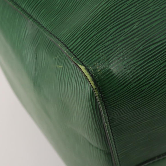 LOUIS VUITTON Epi Keepall 55 Boston Bag Green M42954 LV Auth 202475