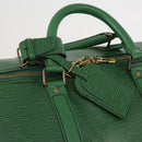 LOUIS VUITTON Epi Keepall 55 Boston Bag Green M42954 LV Auth 202475-19