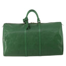 LOUIS VUITTON Epi Keepall 55 Boston Bag Green M42954 LV Auth 202475-13