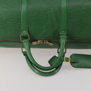 LOUIS VUITTON Epi Keepall 55 Boston Bag Green M42954 LV Auth 202475-7