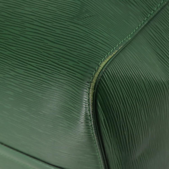 LOUIS VUITTON Epi Keepall 55 Boston Bag Green M42954 LV Auth 202476A