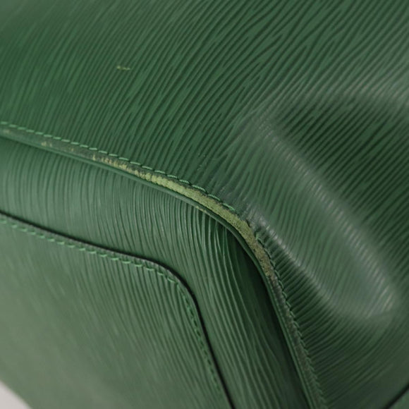 LOUIS VUITTON Epi Keepall 55 Boston Bag Green M42954 LV Auth 202476A