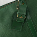 LOUIS VUITTON Epi Keepall 55 Boston Bag Green M42954 LV Auth 202476A-16