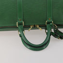 LOUIS VUITTON Epi Keepall 55 Boston Bag Green M42954 LV Auth 202476A-7