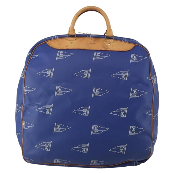 LOUIS VUITTON LV Cup Evasion Boston Bag Blue LV Auth 202477