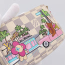 LOUIS VUITTON Damier Azur Vivienne Mini Pochette Pouch N60487 LV Auth 202478M-20