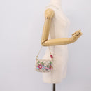 LOUIS VUITTON Damier Azur Vivienne Mini Pochette Pouch N60487 LV Auth 202478M-23