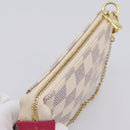 LOUIS VUITTON Damier Azur Vivienne Mini Pochette Pouch N60487 LV Auth 202478M-6