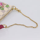 LOUIS VUITTON Damier Azur Vivienne Mini Pochette Pouch N60487 LV Auth 202478M-7