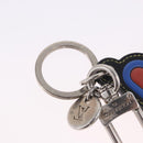 LOUIS VUITTON Porte Cles College LV League Peace Out Red M62753 LV Auth 202479A-6