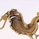 GUCCI Key Ring metal Gold Auth 202480A-10