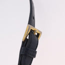 PRADA Shoulder Bag Nylon Blue Gold Auth 202491-15