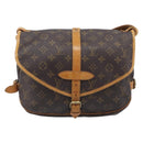 LOUIS VUITTON Monogram Saumur 30 Shoulder Bag M42256 LV Auth 202493-2