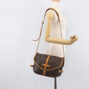 LOUIS VUITTON Monogram Saumur 30 Shoulder Bag M42256 LV Auth 202493-34