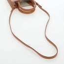 CELINE Vertical Mini Hand Bag Canvas 2way Beige Auth 202496M-9