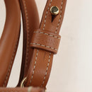 CELINE Vertical Mini Hand Bag Canvas 2way Beige Auth 202496M-18