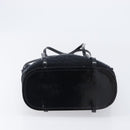 Salvatore Ferragamo Hand Bag Leather Pile 2 Set Black Auth 202497-17
