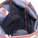 FENDI Zucca Canvas Hand Bag Black Brown Auth 202501-18