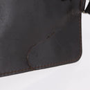 FENDI Zucca Canvas Hand Bag Black Brown Auth 202501-21