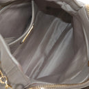 Miu Miu Hand Bag Leather 2way Beige Gold Auth 202505A-25