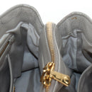 Miu Miu Hand Bag Leather 2way Beige Gold Auth 202505A-26