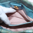 Miu Miu Matelasse Hand Bag Vitellolux 2way Green Gold Auth 202508V-24
