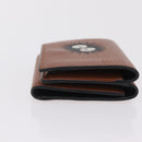 LOEWE LOEWE × Studio Ghibli Suswatari Wallet Leather Brown Silver Auth 202509M-4