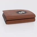 LOEWE LOEWE × Studio Ghibli Suswatari Wallet Leather Brown Silver Auth 202509M-6
