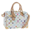 LOUIS VUITTON Monogram Multicolor Speedy Bandouliere 25 M45948 Auth 202510SM-1
