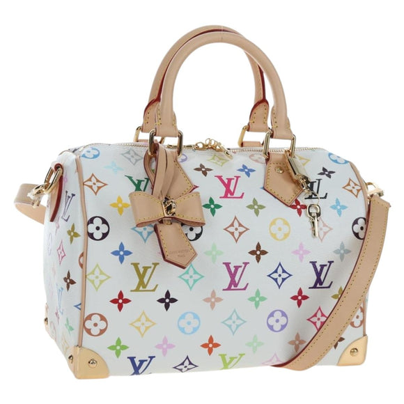 LOUIS VUITTON Monogram Multicolor Speedy Bandouliere 25 M45948 Auth 202510SM